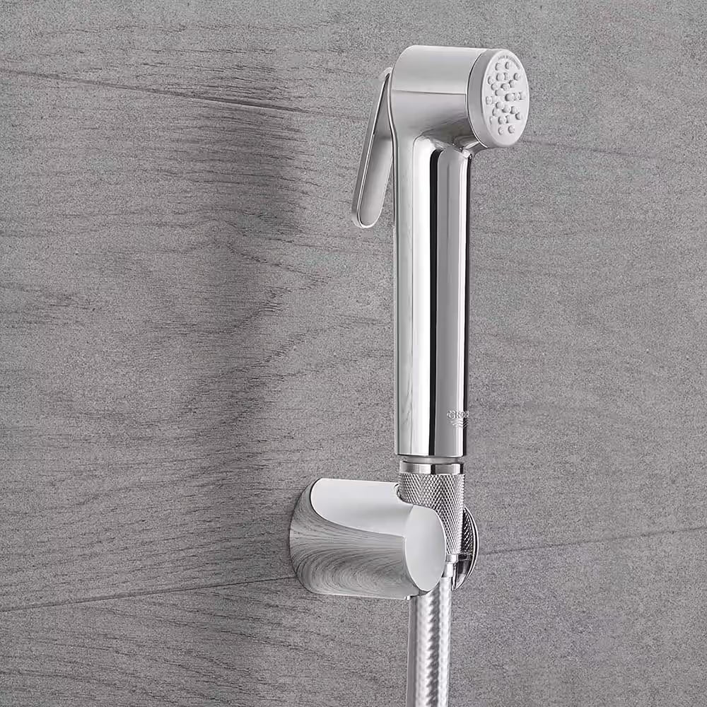 GROHE Tempesta-F Trigger Spray Shattaf Set with Wall Holder – Chrome (27513001)