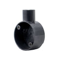 Decoduct 20mm PVC 1-way circular terminal box, sold per packet, model DJO2