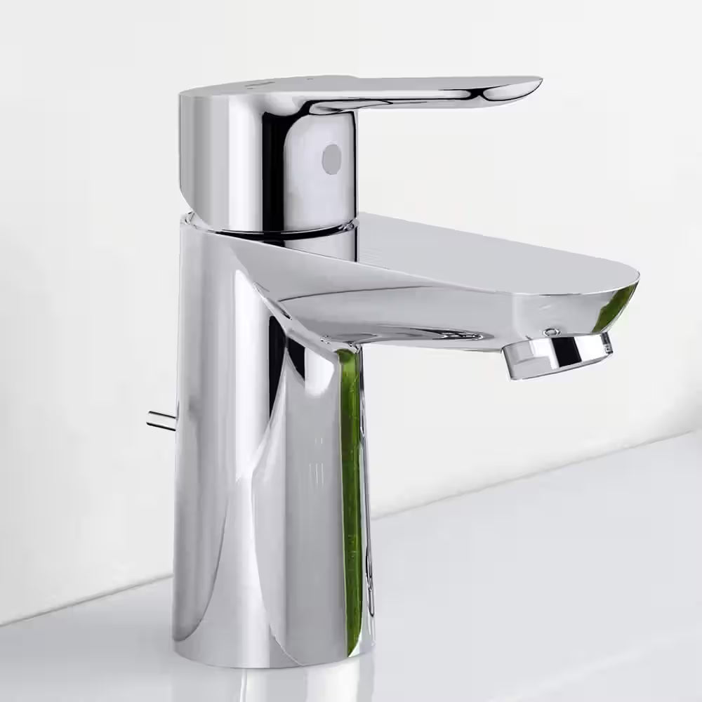 GROHE Eurosmart single-lever sink mixer, chrome, swivel spout