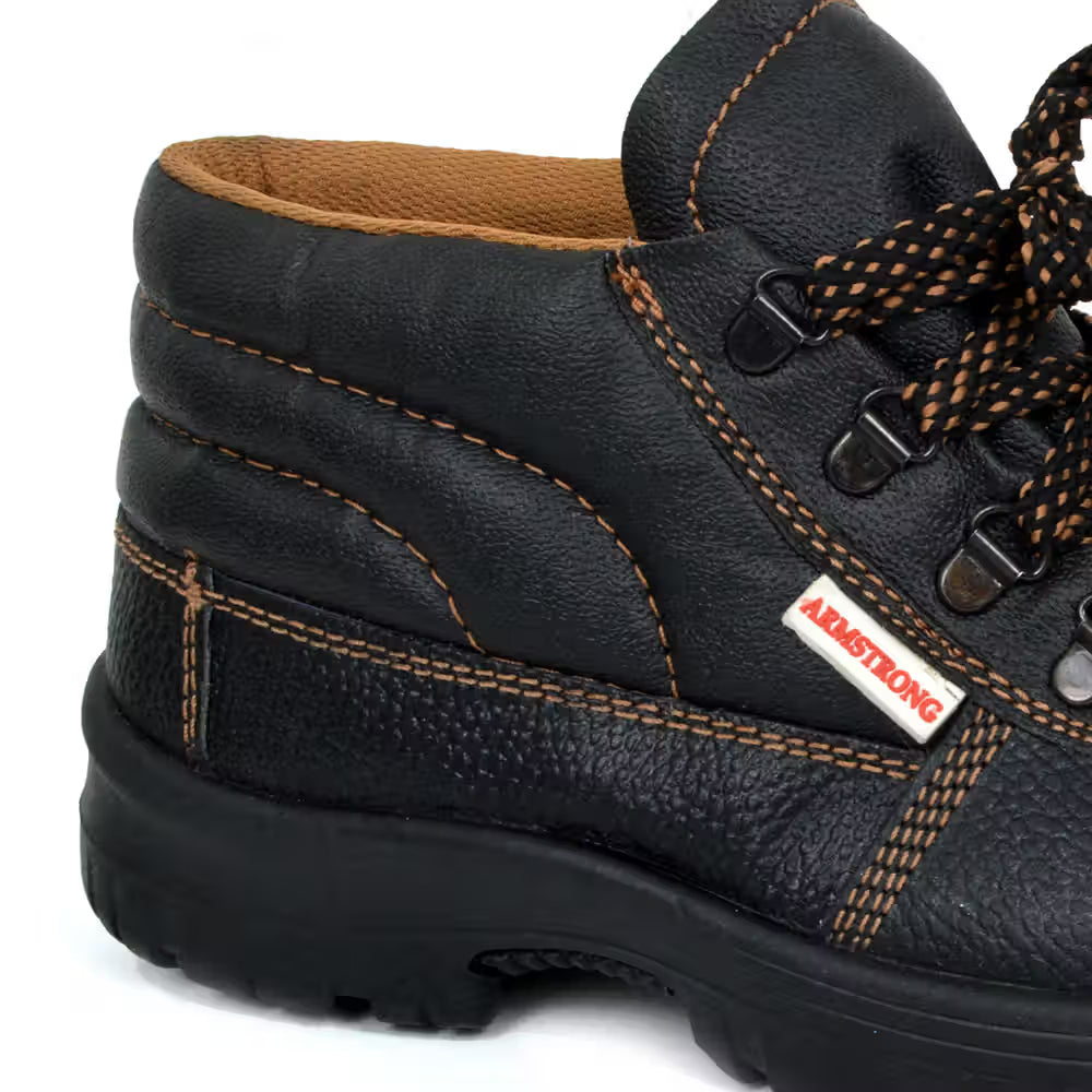 Armstrong SPF steel toe safety shoes, low-cut, black