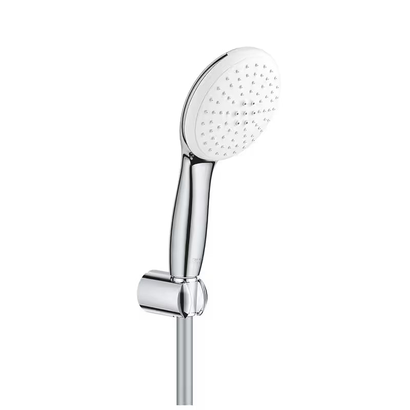 GROHE shower head with hose, EcoJoy flow, chrome finish, model 2780330E