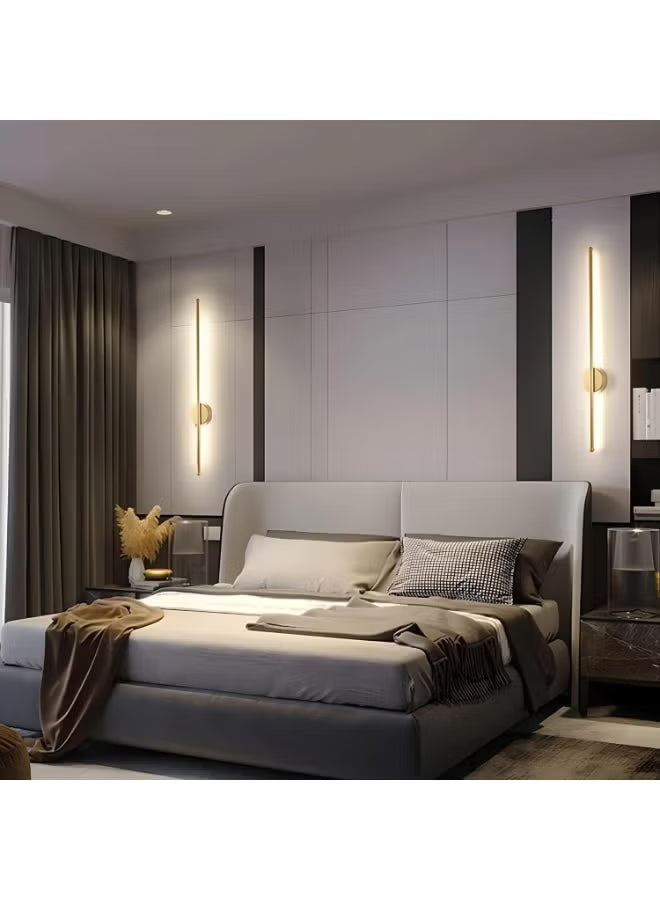 LED Wall Highlighter Light 12W | 3-in-1 Colour Changing Wall Lamp | Classic Gold Luxurious Wall Decor – Model 398 | Modern Indoor Lighting for Living Room, Bedroom & Hallway
