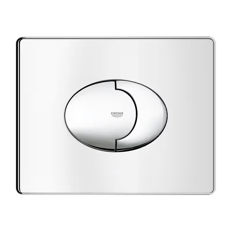 GROHE Skate Air flush plate, dual flush control, chrome, model 38506000