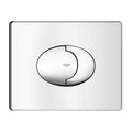 GROHE Skate Air flush plate, dual flush control, chrome, model 38506000