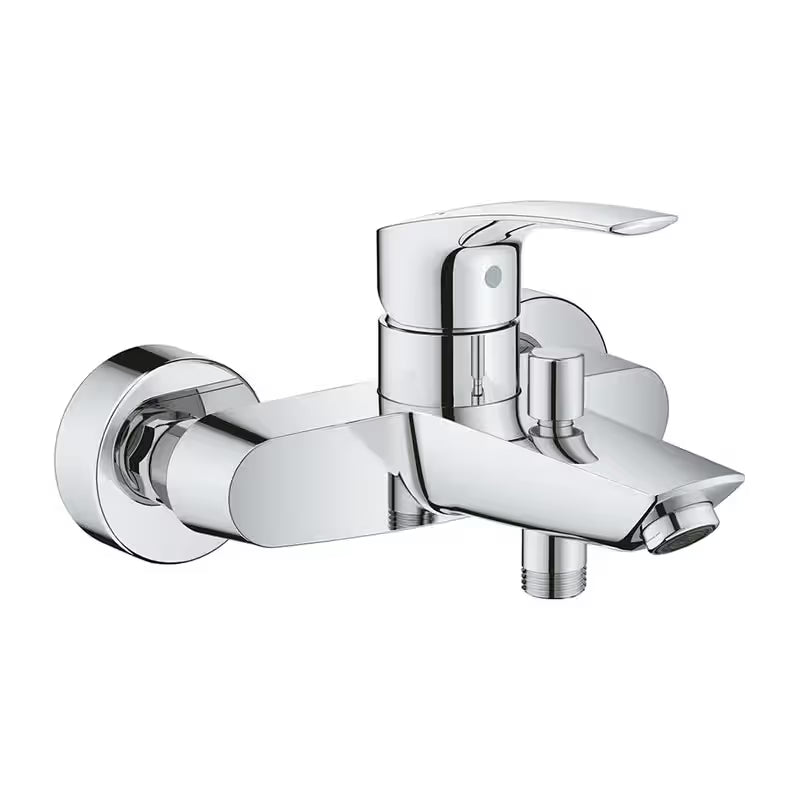 GROHE Eurosmart single-lever bath/shower mixer, chrome, wall-mounted, model 33300003