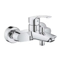 GROHE Eurosmart single-lever bath/shower mixer, chrome, wall-mounted, model 33300003