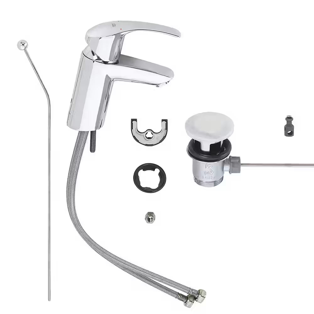 GROHE EuroSmart single-lever basin mixer in chrome