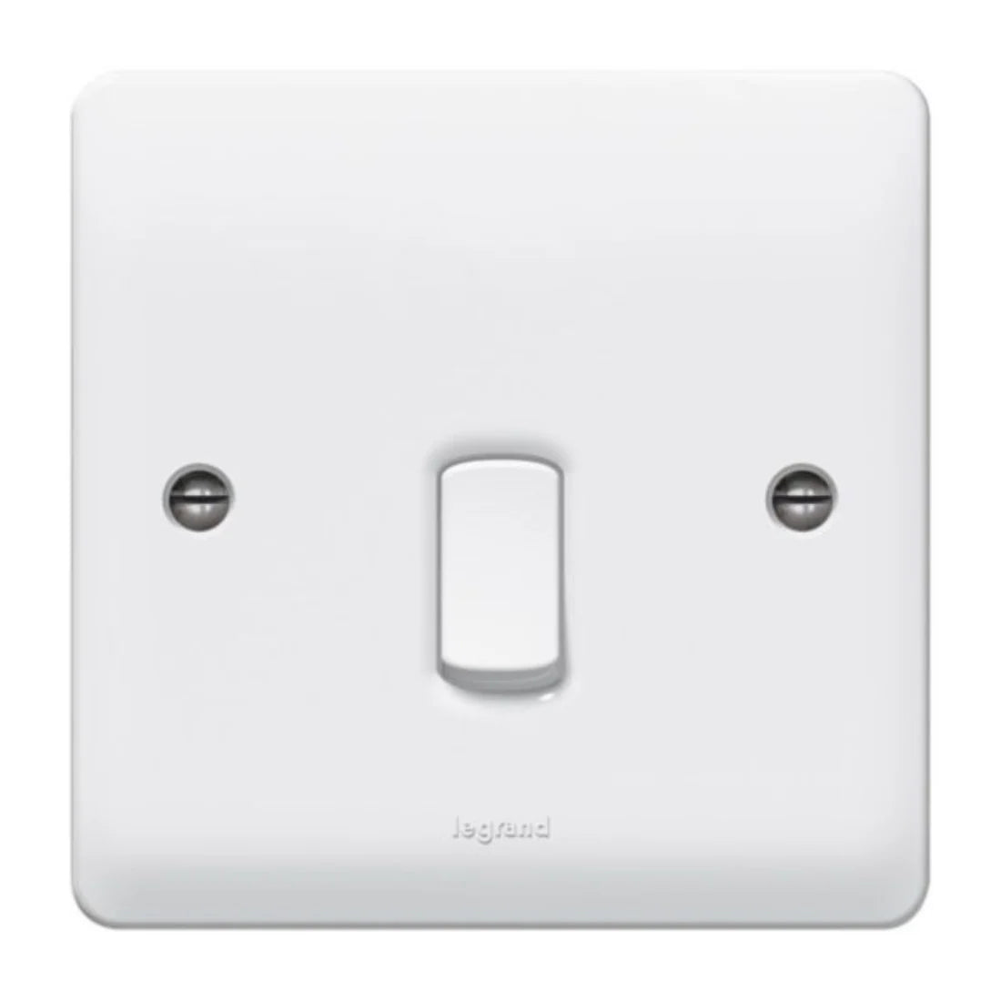 Legrand Synergy White Double Pole Switch with Indicator 20A