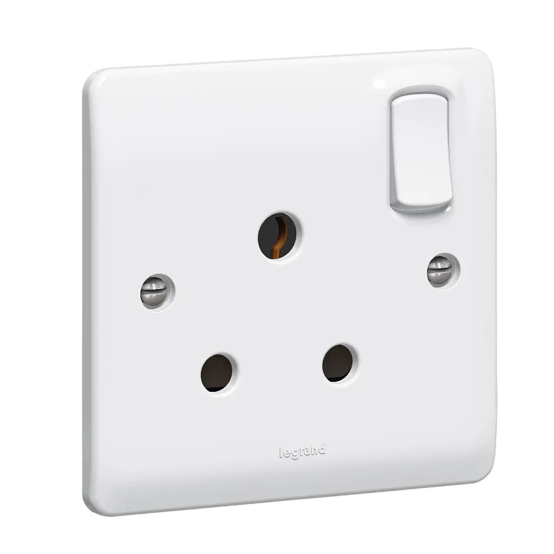 Legrand Synergy White 1 Gang Switched Socket Outlet