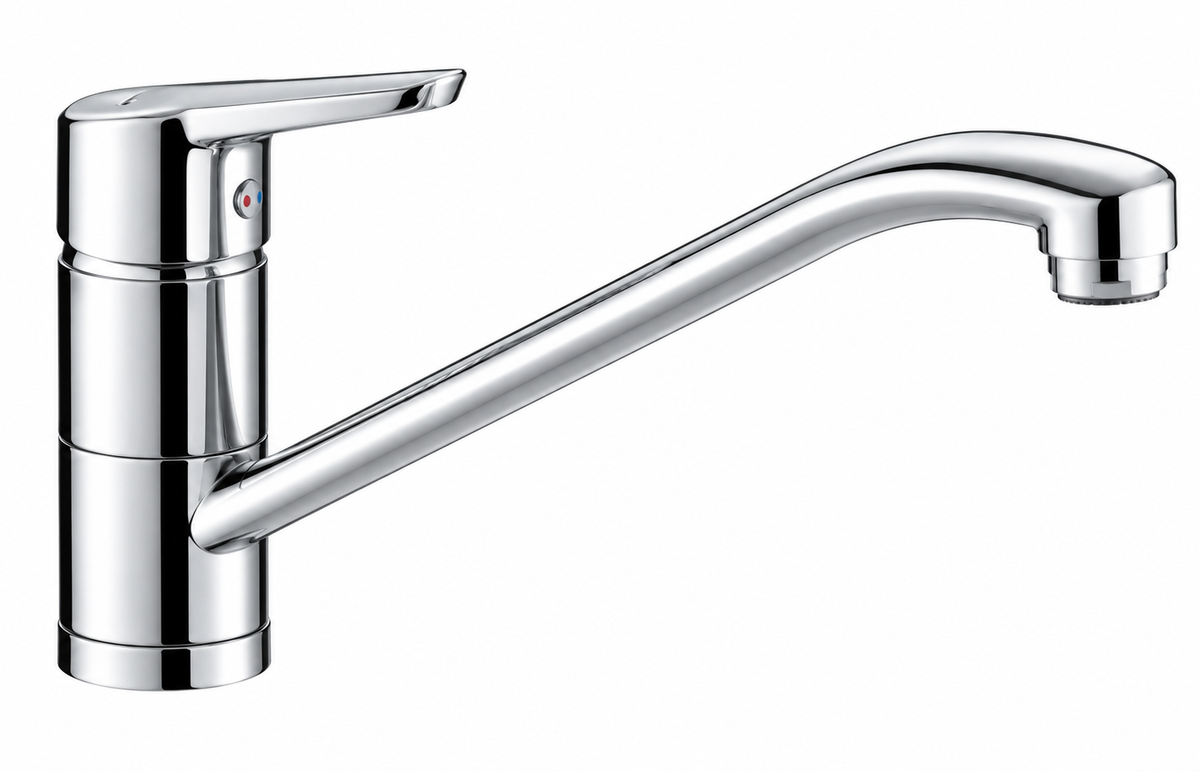 KLUDI RAK Project Single Lever Sink Mixer DN 15 Swivel with Long Spout,RAK11010
