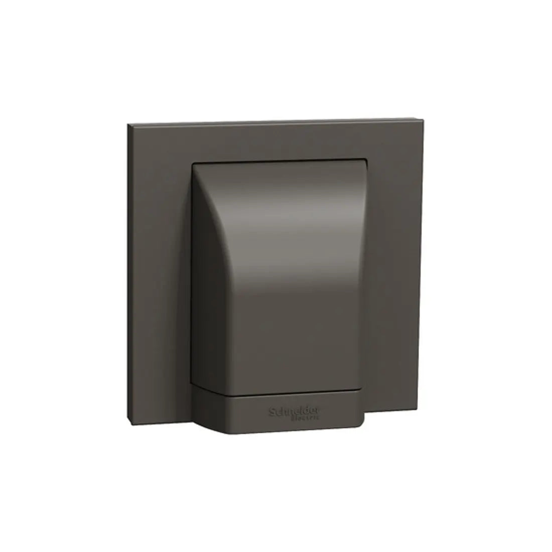 Schneider Electric AvatarOn C 45A 250V 1 gang connection unit in dark grey - E87554_DG