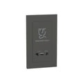 Schneider Electric AvatarOn C universal shaver unit 115V/240V in dark grey - E87T727V_DG