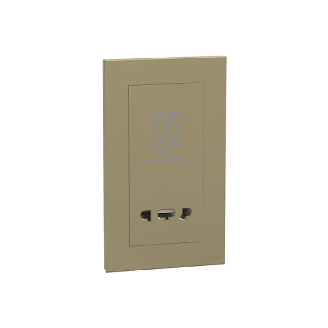 Schneider Electric AvatarOn C universal shaver unit 115V/240V in wine gold - E87T727V_WG