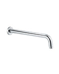 KLUDI RAK Shower Arm 400 mm – Chrome-Plated Brass, DN 15 with Sliding Cover Plate (RAK12013)