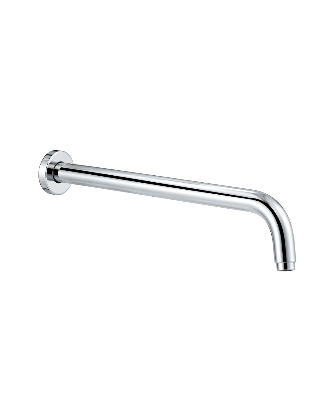 KLUDI RAK Shower Arm 400 mm – Chrome-Plated Brass, DN 15 with Sliding Cover Plate (RAK12013)