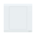 ABB Inora BL504 1 gang blank plate in white