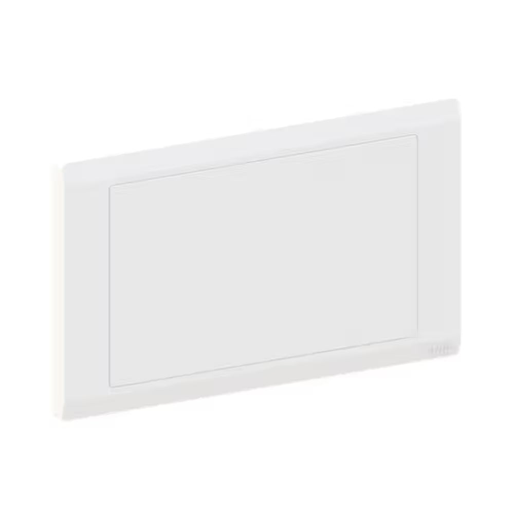 ABB Inora BL505 2 gang blank plate in white