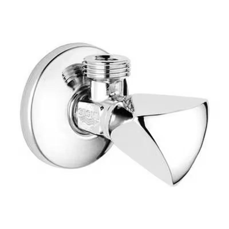 GROHE Angle Valve 1/2" – Chrome-Plated Control Valve, Smooth Quarter-Turn (22940000)