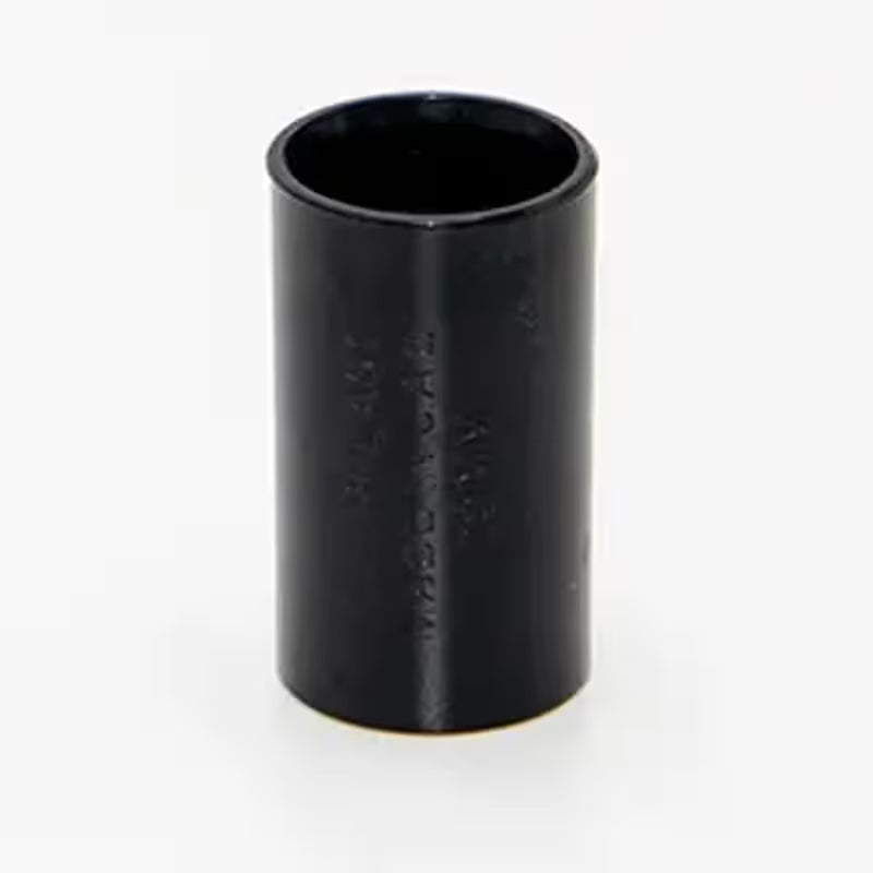 Decoduct PVC coupler, 25mm, solvent-weld seal, true alignment