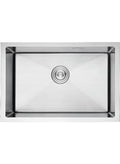 Ibergrif M87044 Kitchen Sink 70 x 44 cm, Under Countertop Sink with Drain Filter, Stainless Steel
