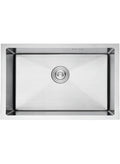 Premium Stainless Steel Kitchen Sink – Large Single Bowl Undermount Sink with Deep Basin, Noise Reduction, Rust & Scratch Resistant Finish, Modern Design for Home and Commercial Kitchens