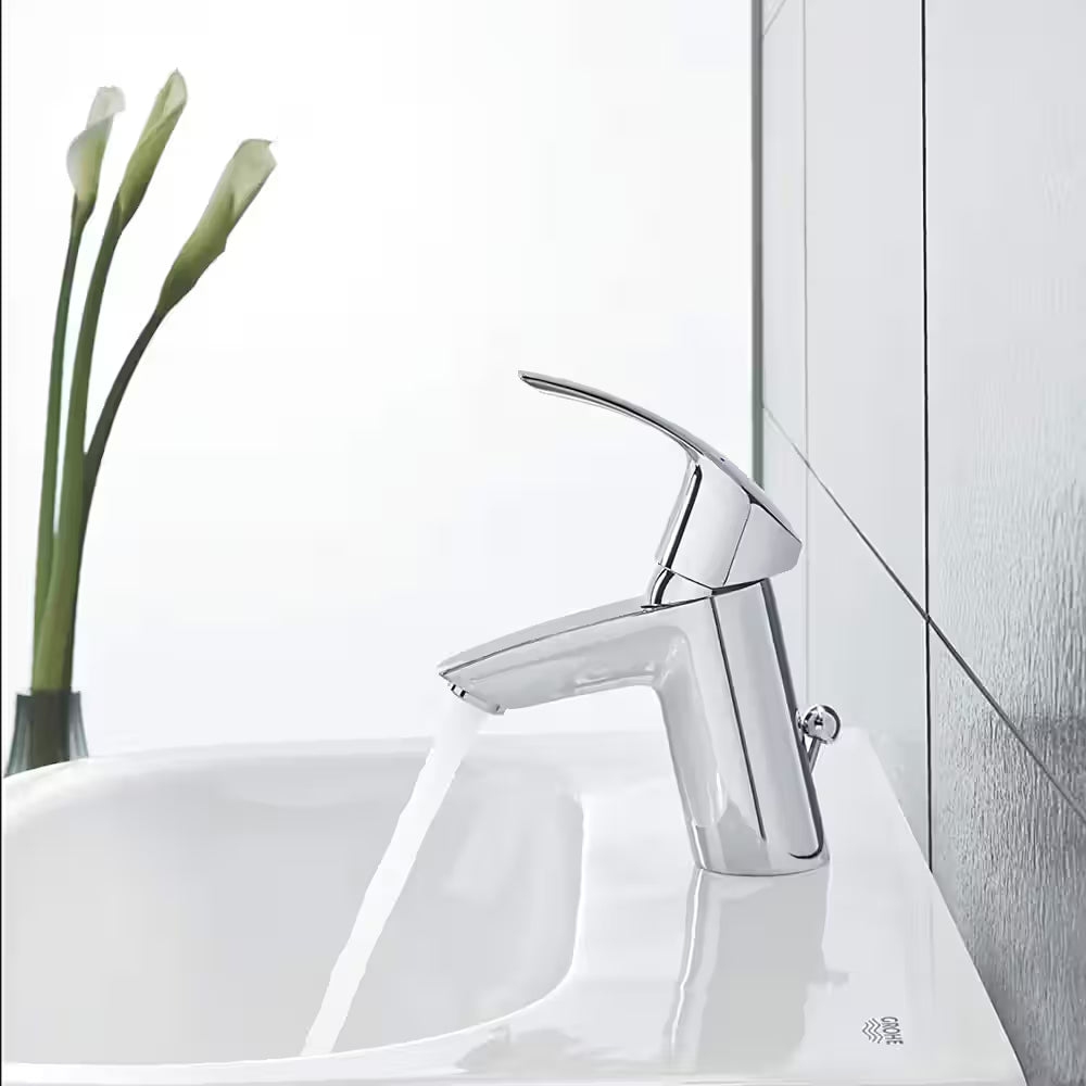GROHE EuroSmart Single-Lever Basin Mixer – Chrome, 1/2"