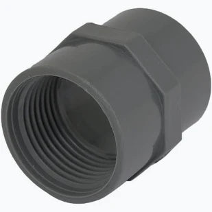 PVC FEMALE SOCKET 1", SCH-80. BRAND: COSMOPLAST